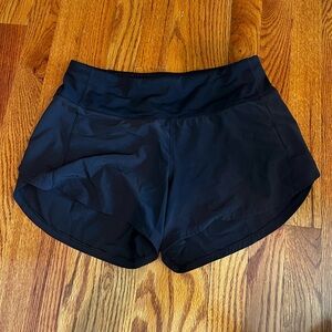 lululemon speed up 4 inch shorts